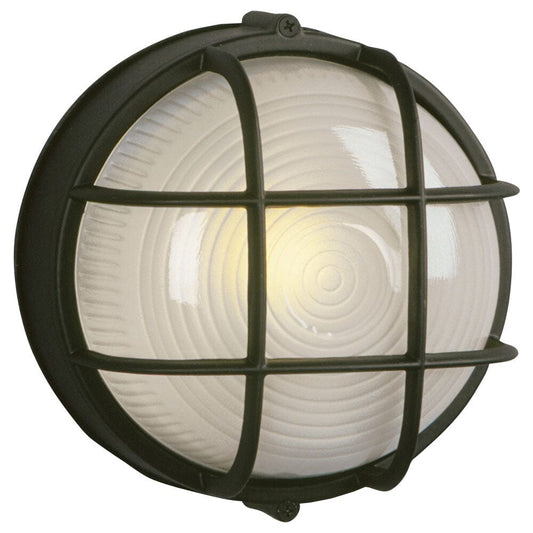 Cast Aluminum Marine Light with Guard 305012 BLK Galaxy Lighting - Bright Light Chandeliers