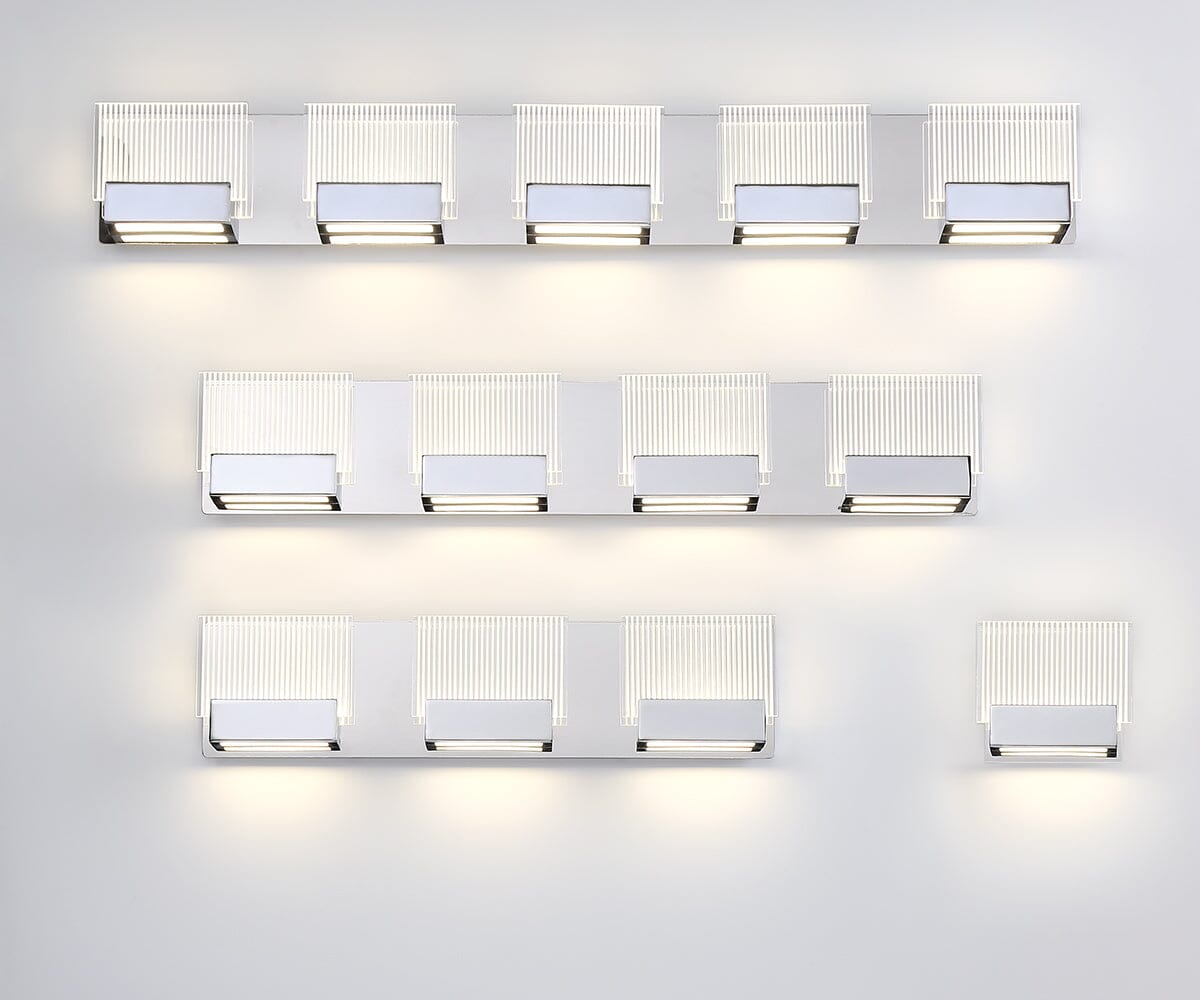 Sonic 4-Light LED Bathbar 31440-011 Eurofase Lighting - Bright Light Chandeliers