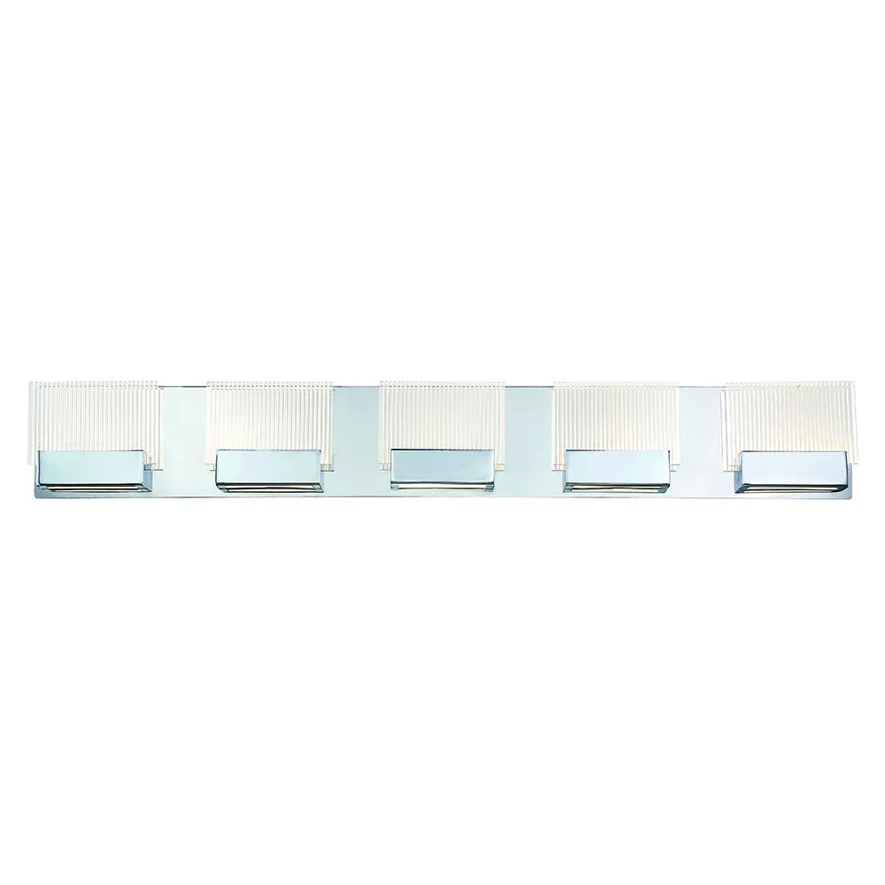 Sonic 5-Light LED Bathbar 31441-018 Eurofase Lighting - Bright Light Chandeliers