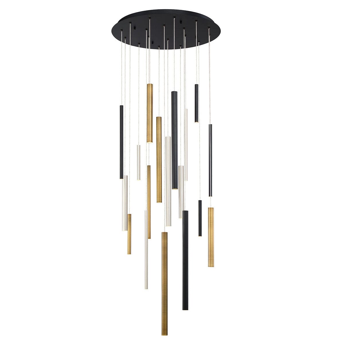 Santana 18-Light LED Chandelier 31445-016 Eurofase Lighting - Bright Light Chandeliers