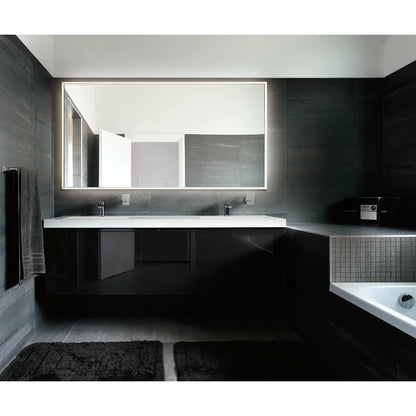 Mirror Large Rectangular Edge-Lit LED Mirror 31480-017 Eurofase Lighting - Bright Light Chandeliers