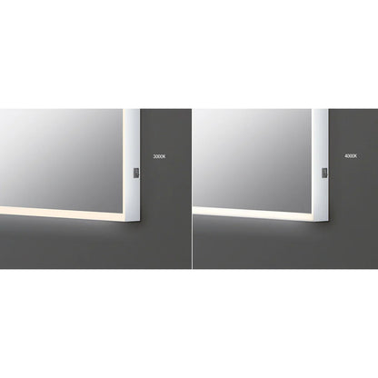 Mirror Large Rectangular Edge-Lit LED Mirror 31480-017 Eurofase Lighting - Bright Light Chandeliers
