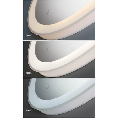 Mirror Oval Edge-Lit LED Mirror 31483-012 Eurofase Lighting - Bright Light Chandeliers