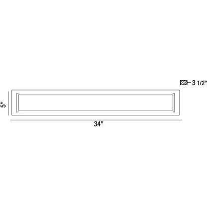 Viola Extra Large LED Wall Sconce 31637-015 Eurofase Lighting - Bright Light Chandeliers