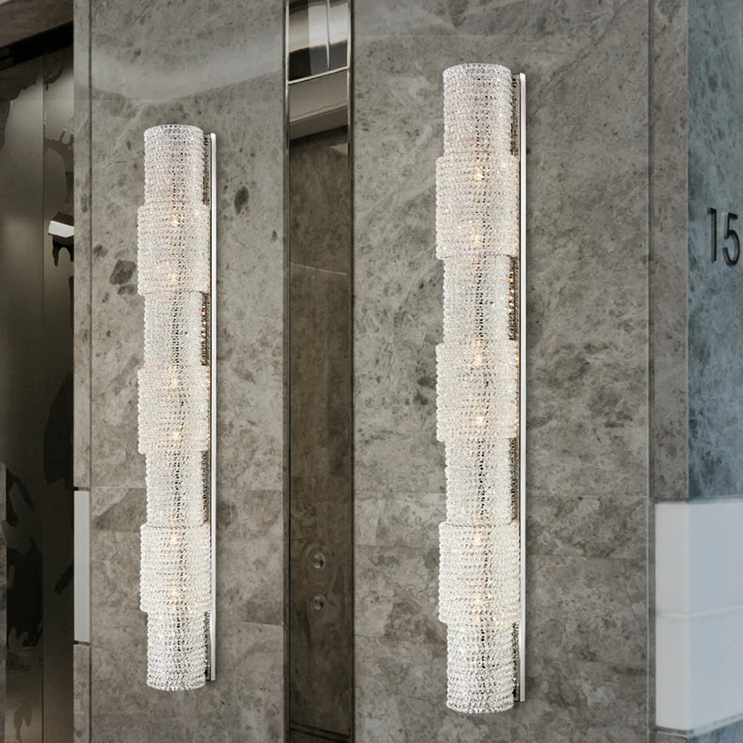 Sposa 6-Light Wall Sconce 31780-018 Eurofase Lighting - Bright Light Chandeliers