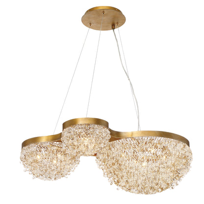 Mondo 10-Light Chandelier 31830-010 Eurofase Lighting - Bright Light Chandeliers