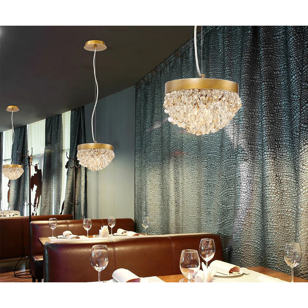 Mondo 10-Light Linear Chandelier 31832-014 Eurofase Lighting - Bright Light Chandeliers