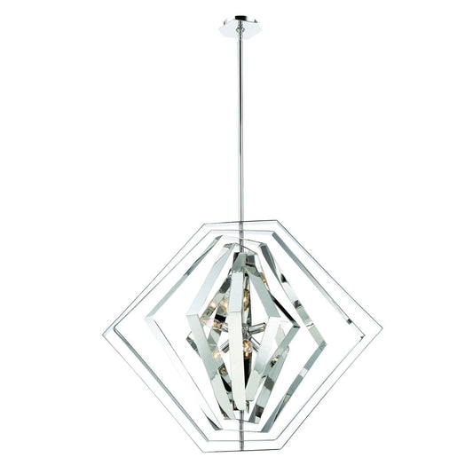 Downtown 6-Light Chandelier 31887-014 Eurofase Lighting - Bright Light Chandeliers