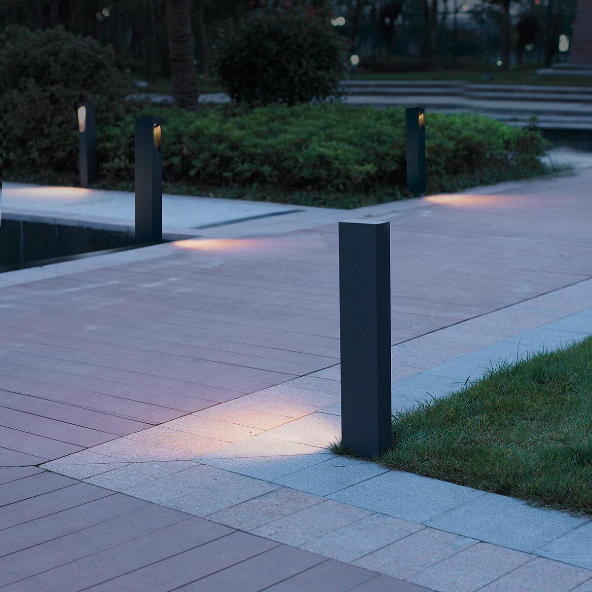 Led bollard Bollard, 1x7w, LED 31914-024 Eurofase Lighting - Bright Light Chandeliers