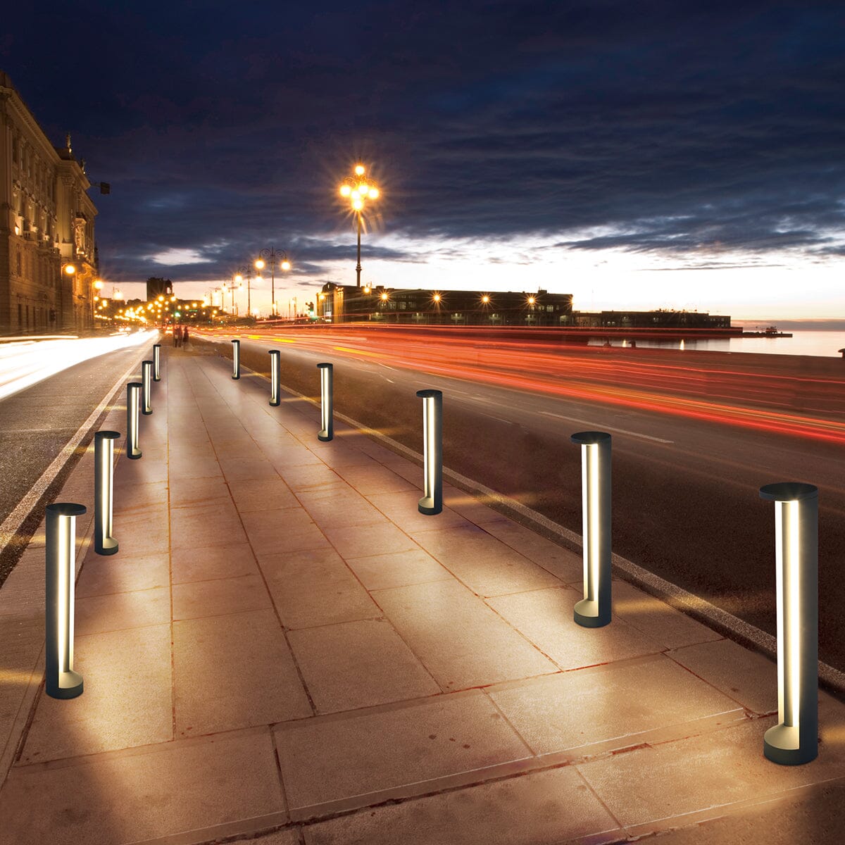 Led bollard Bollard, 15w, LED 31921-022 Eurofase Lighting - Bright Light Chandeliers