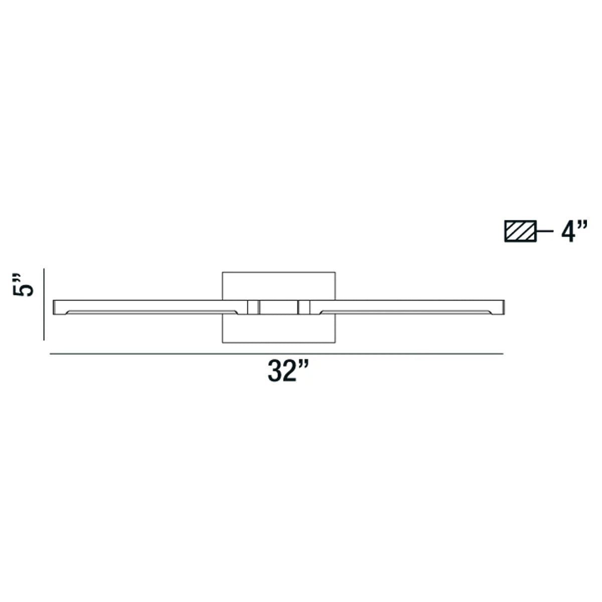 Philip 1-Light LED Wall Sconce 32877-014 Eurofase Lighting - Bright Light Chandeliers