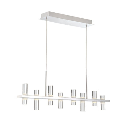 Netto Linear LED Chandelier 33723-013 Eurofase Lighting - Bright Light Chandeliers