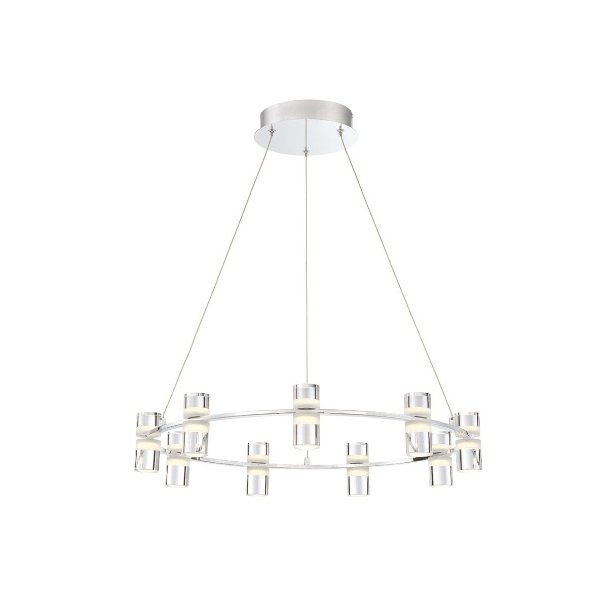 Netto Small LED Chandelier 33724-010 Eurofase Lighting - Bright Light Chandeliers