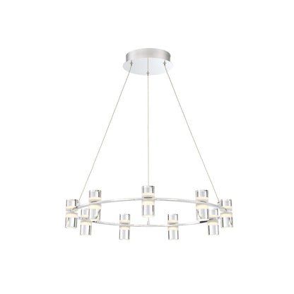 Netto Small LED Chandelier 33724-010 Eurofase Lighting - Bright Light Chandeliers