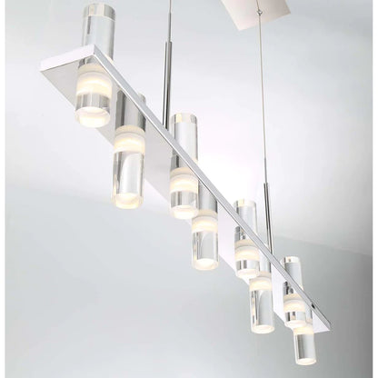 Netto Linear LED Chandelier 33723-013 Eurofase Lighting - Bright Light Chandeliers