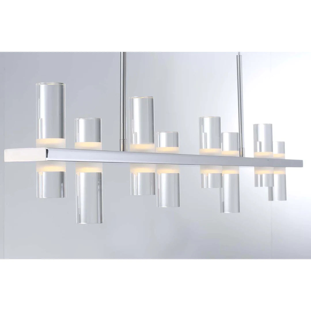 Netto Linear LED Chandelier 33723-013 Eurofase Lighting - Bright Light Chandeliers