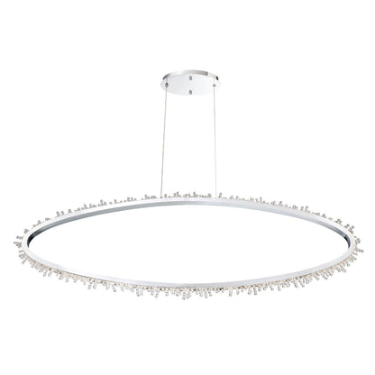 Scoppia Oval LED Chandelier 33730-011 Eurofase Lighting - Bright Light Chandeliers