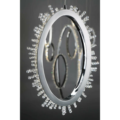 Scoppia 9-Light LED Chandelier 33732-015 Eurofase Lighting - Bright Light Chandeliers