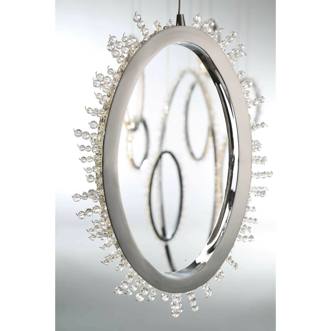 Scoppia 9-Light LED Chandelier 33732-015 Eurofase Lighting - Bright Light Chandeliers