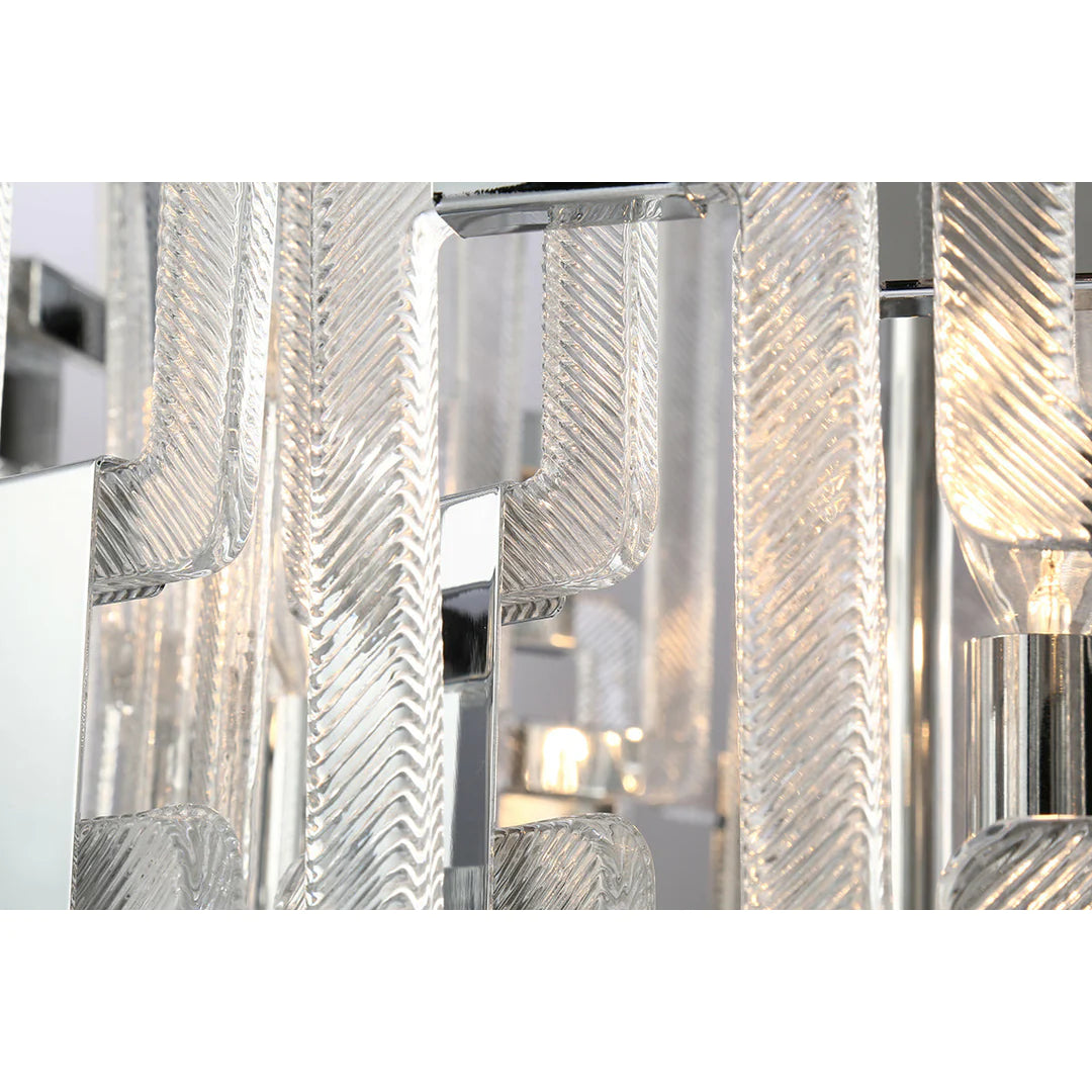 Viviana 7-Light Oval Chandelier 33742-014 Eurofase Lighting - Bright Light Chandeliers