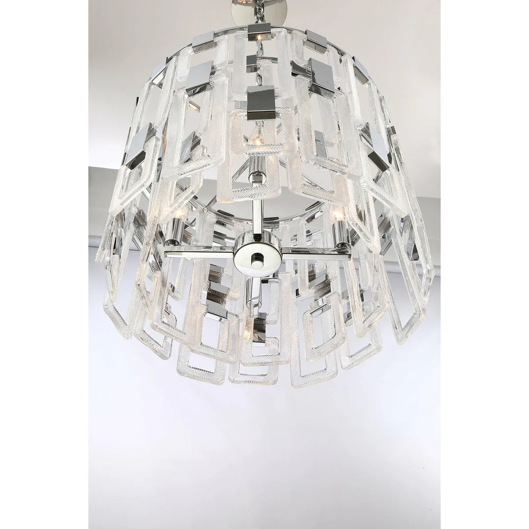 Viviana 4-Light Chandelier 33744-018 Eurofase Lighting - Bright Light Chandeliers
