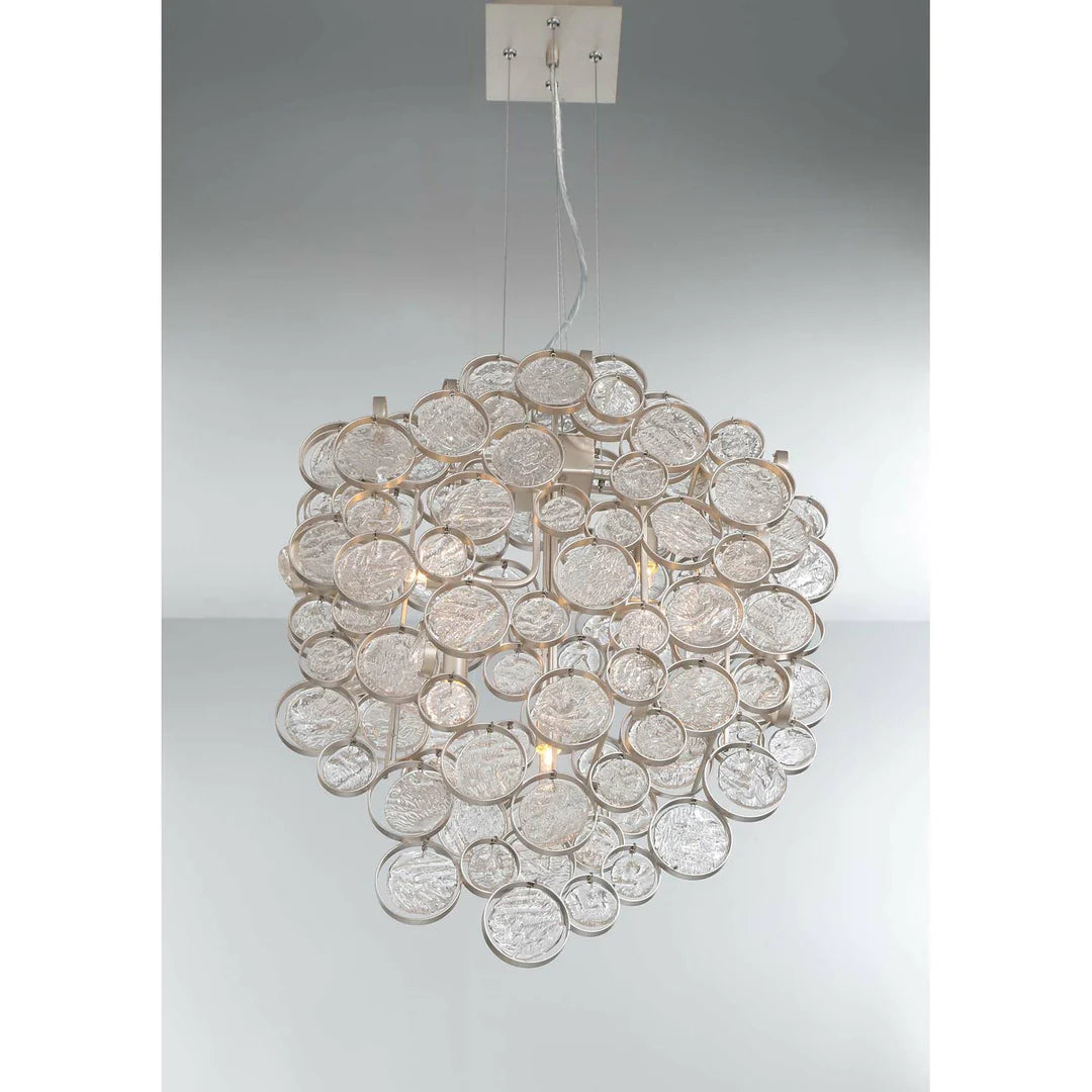 Trento 7-Light Chandelier 34030-011 Eurofase Lighting - Bright Light Chandeliers