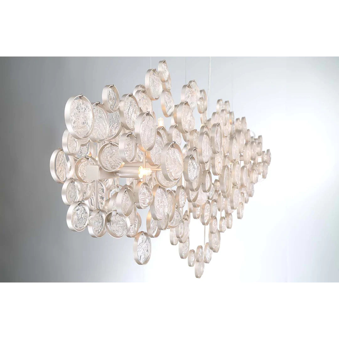 Trento 15-Light Oval Chandelier 34032-015 Eurofase Lighting - Bright Light Chandeliers