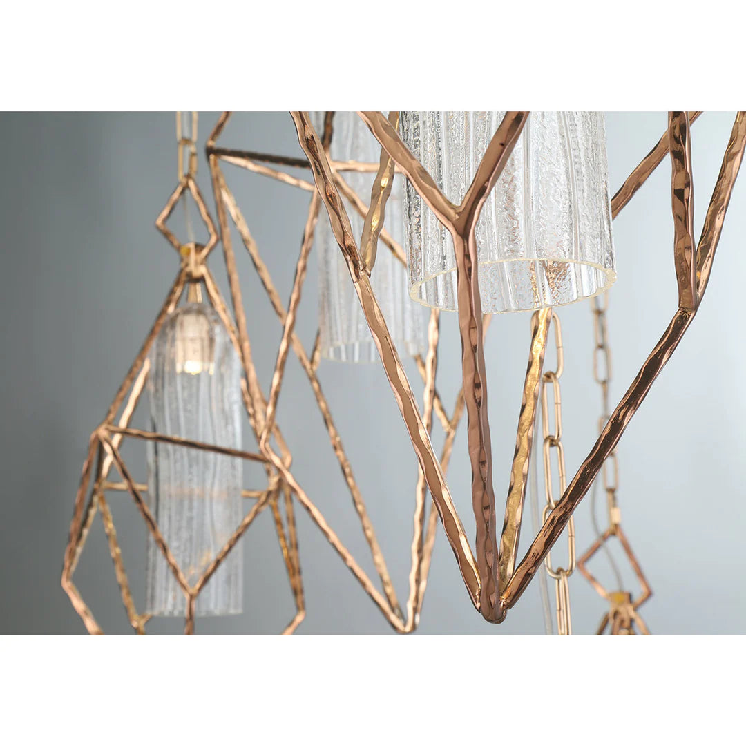 Verdino 25" Round Chandelier 34041-017 Eurofase Lighting - Bright Light Chandeliers