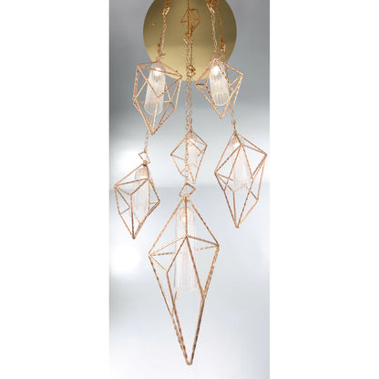 Verdino 25" Round Chandelier 34041-017 Eurofase Lighting - Bright Light Chandeliers