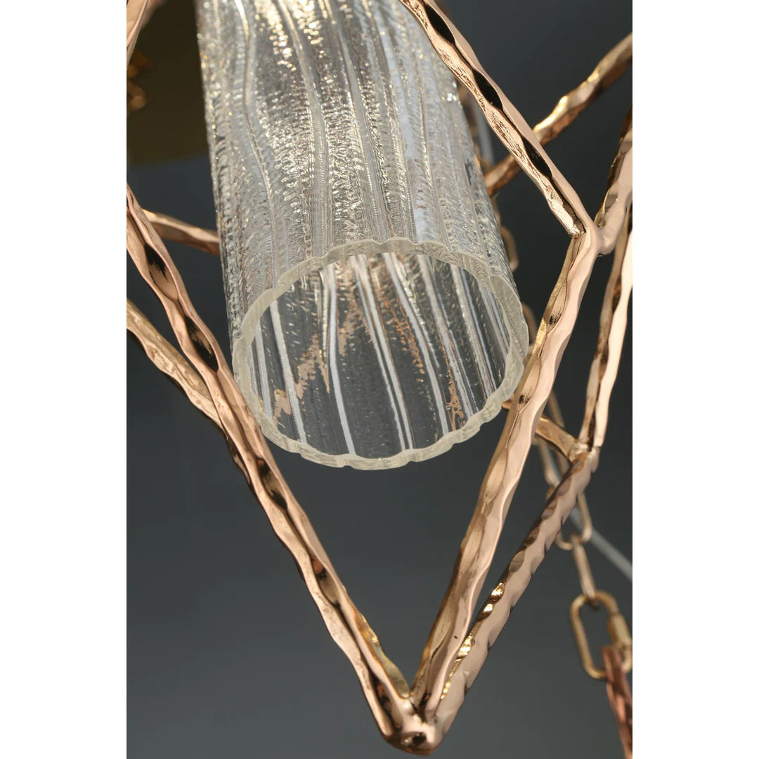 Verdino 25" Round Chandelier 34041-017 Eurofase Lighting - Bright Light Chandeliers