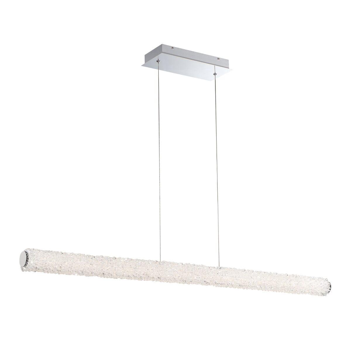 Sassi Large Linear LED Chandelier 34155-011 Eurofase Lighting - Bright Light Chandeliers