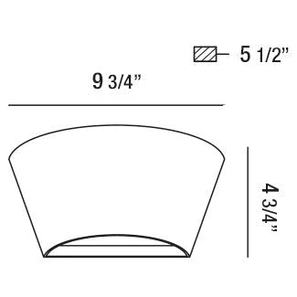 Outdoor LED Outdoor Wall Mount 34175-019 Eurofase Lighting - Bright Light Chandeliers