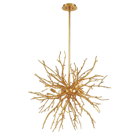 Aberdeen 6-Light Chandelier 35639-015 Eurofase Lighting - Bright Light Chandeliers