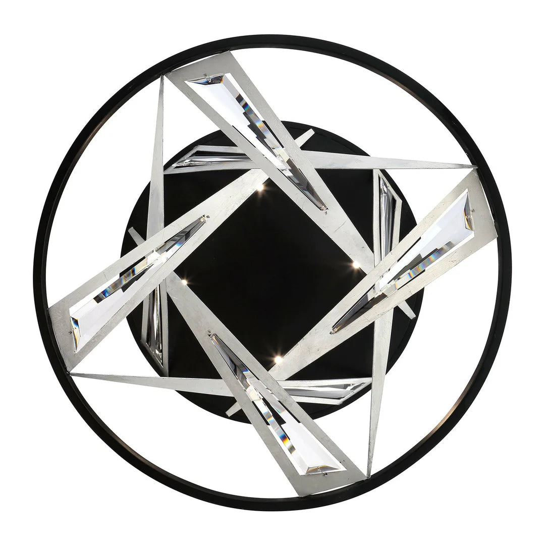 Sarise 7-Light Oval LED Chandelier 35645-016 Eurofase Lighting - Bright Light Chandeliers