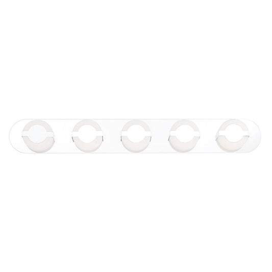 Balewood 5-Light LED Bathbar 35666-011 Eurofase Lighting - Bright Light Chandeliers