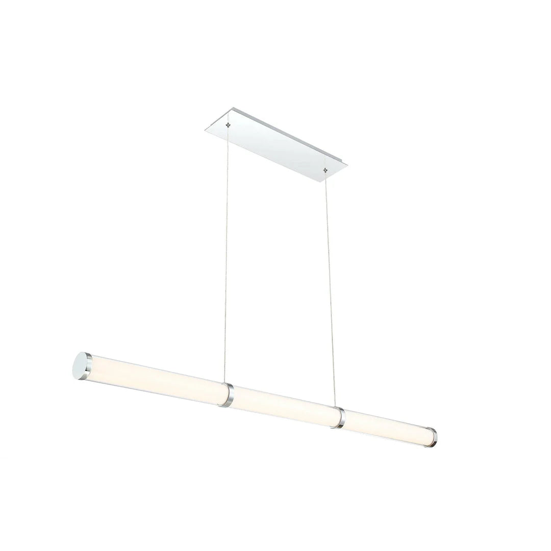 Shaw Small Linear LED Chandelier 35683-018 Eurofase Lighting - Bright Light Chandeliers
