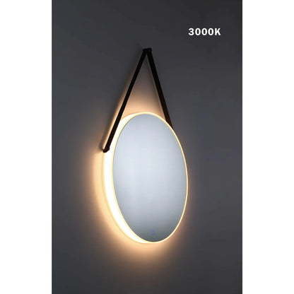 Round Edge-Lit LED Mirror 35885-016 Eurofase Lighting - Bright Light Chandeliers