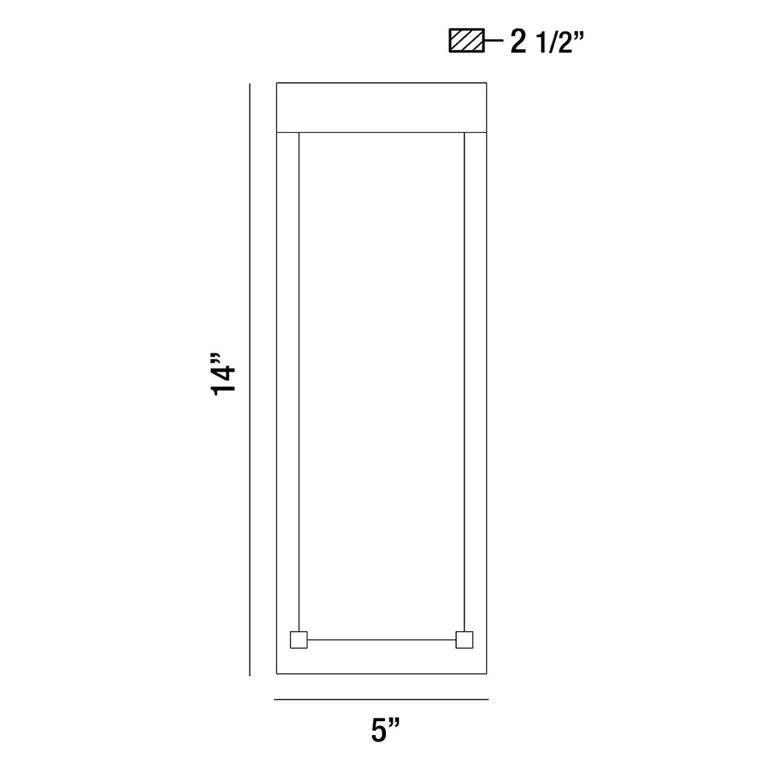 Outdoor Small LED Surface Mount 35887-010 Eurofase Lighting - Bright Light Chandeliers