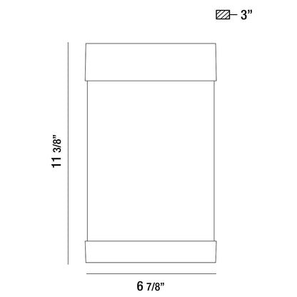 Outdoor Small LED Surface Mount 35891-017 Eurofase Lighting - Bright Light Chandeliers