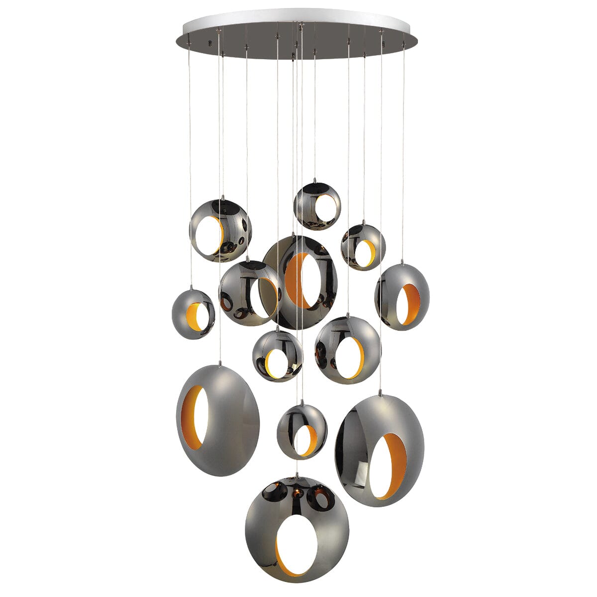 Arlington 13-Light LED Chandelier 35910-015 Eurofase Lighting - Bright Light Chandeliers