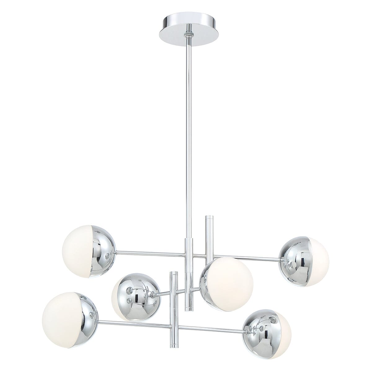 Fairmount 6-Light G9 LED Chandelier 35919-018 Eurofase Lighting - Bright Light Chandeliers