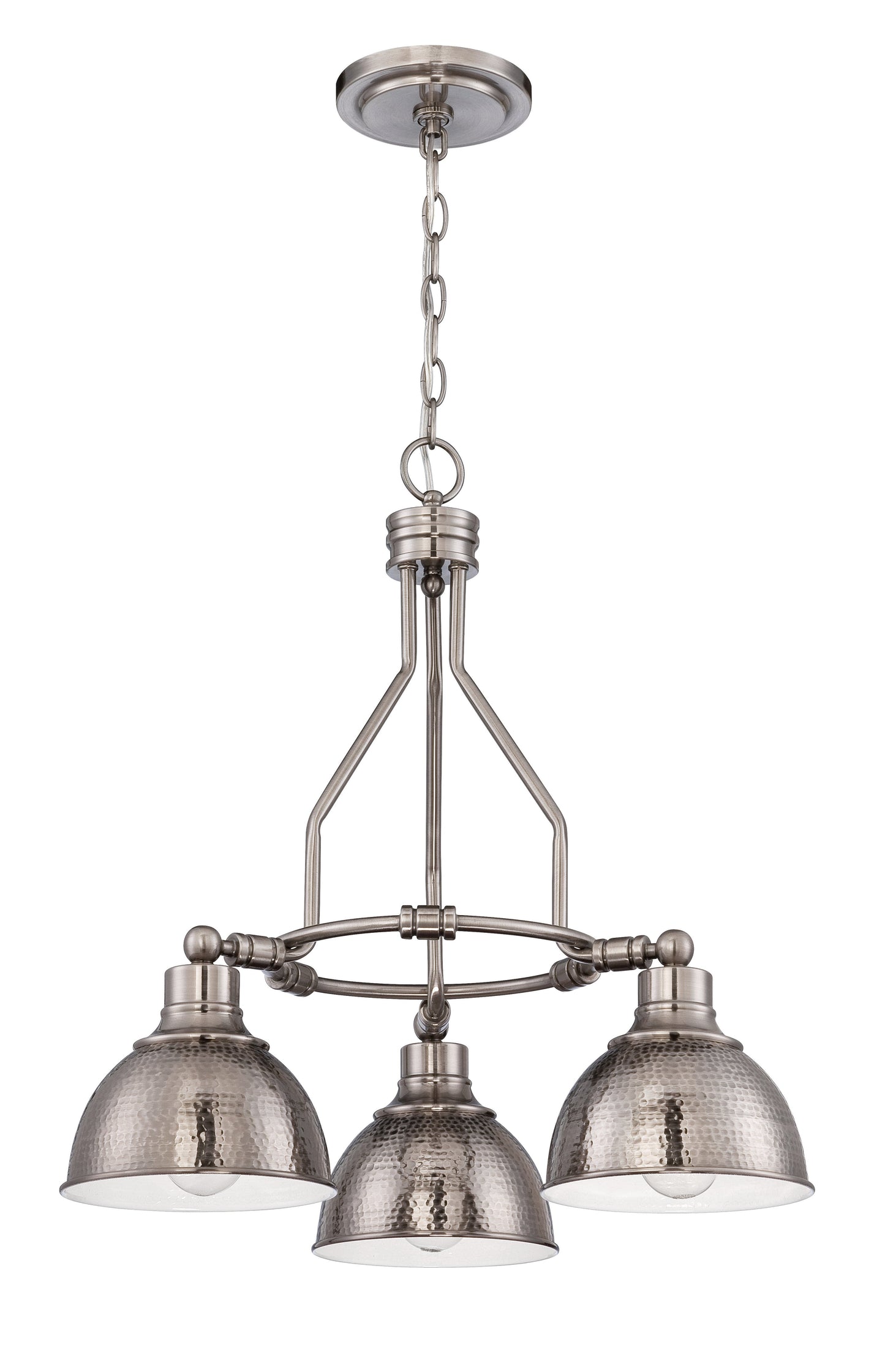 3 Light Down Chandelier 35923 - Bright Light Chandeliers