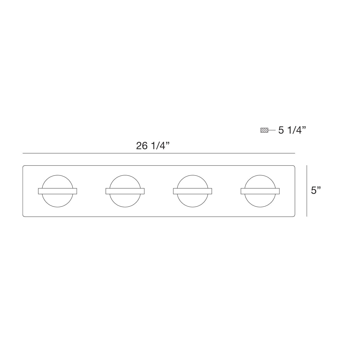 Ryder 4-Light LED Bathbar 37070-014 Eurofase Lighting - Bright Light Chandeliers