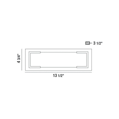 Thornhill Small Outdoor LED Wall Sconce 37073-015 Eurofase Lighting - Bright Light Chandeliers