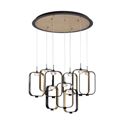 Dagmar 9-Light LED Chandelier 37079-017 Eurofase Lighting - Bright Light Chandeliers