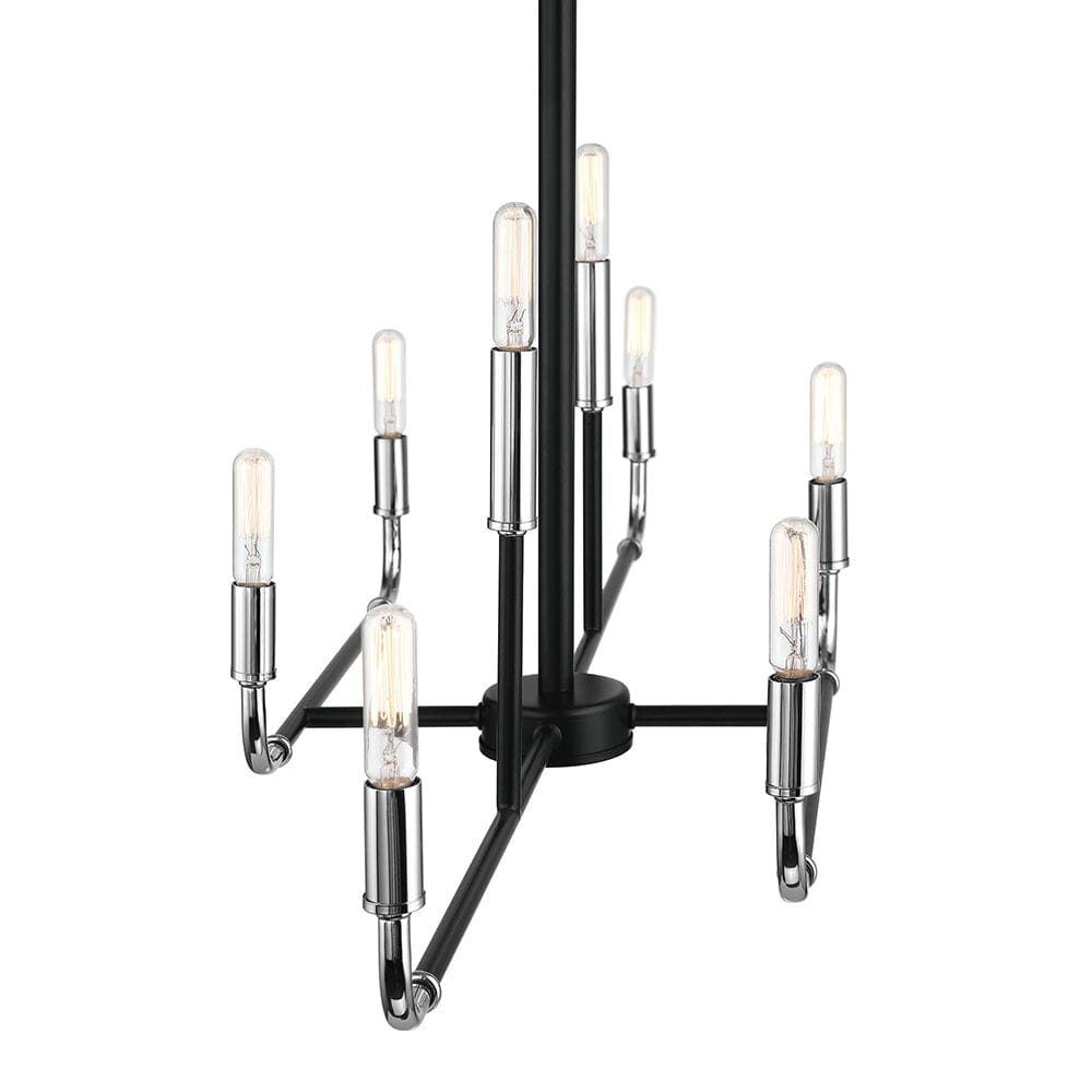 Percy 8-Light Oval Chandelier 37129-019 Eurofase Lighting - Bright Light Chandeliers