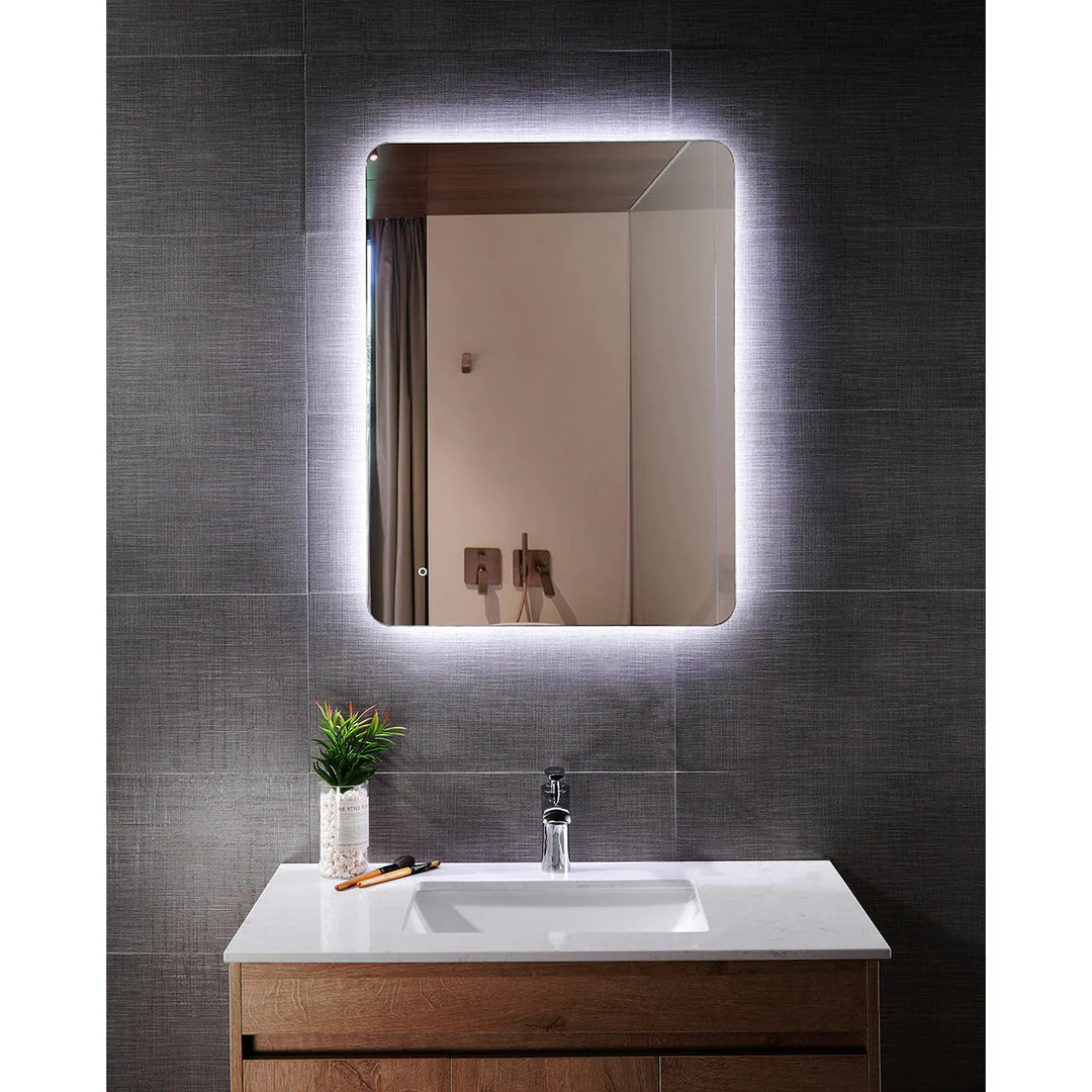 Rectangular Back-Lit Small LED Mirror 37141-011 Eurofase Lighting - Bright Light Chandeliers