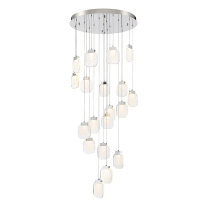 Paget 19-Light LED Chandelier 37192-013 Eurofase Lighting - Bright Light Chandeliers