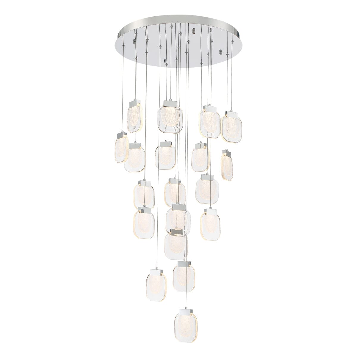 Paget 19-Light LED Chandelier 37192-013 Eurofase Lighting - Bright Light Chandeliers