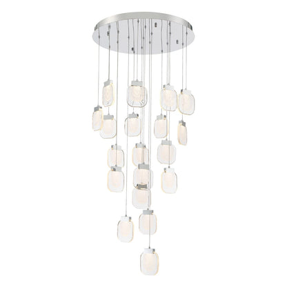 Paget 19-Light LED Chandelier 37192-013 Eurofase Lighting - Bright Light Chandeliers